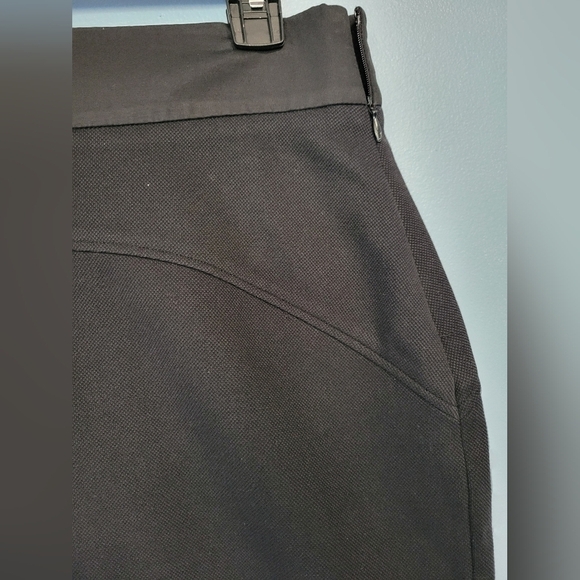 Diane Von Furstenberg Marta Black Pencil Skirt Size 10 - Picture 3 of 12